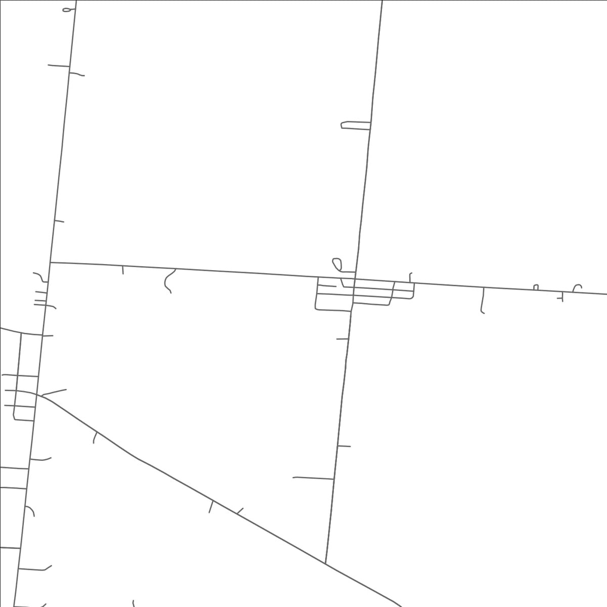 ROAD MAP OF ROSEWOOD, OHIO BY MAPBAKES