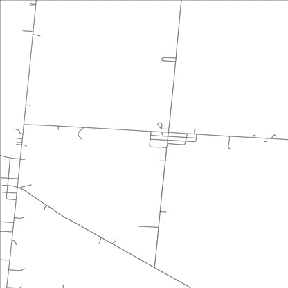 ROAD MAP OF ROSEWOOD, OHIO BY MAPBAKES