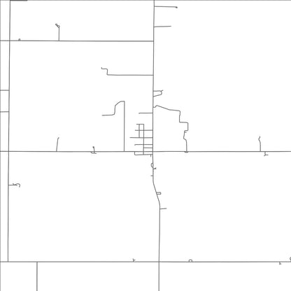 ROAD MAP OF ROSSBURG, OHIO BY MAPBAKES