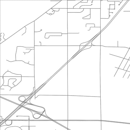 ROAD MAP OF ROSSFORD, OHIO BY MAPBAKES