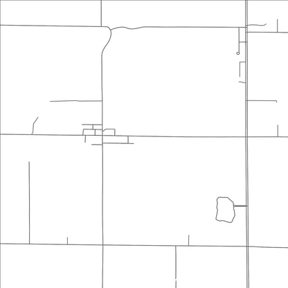 ROAD MAP OF RUDOLPH, OHIO BY MAPBAKES