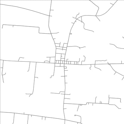 ROAD MAP OF RUSSELLVILLE, OHIO BY MAPBAKES