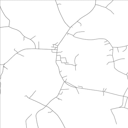 ROAD MAP OF RUTLAND, OHIO BY MAPBAKES