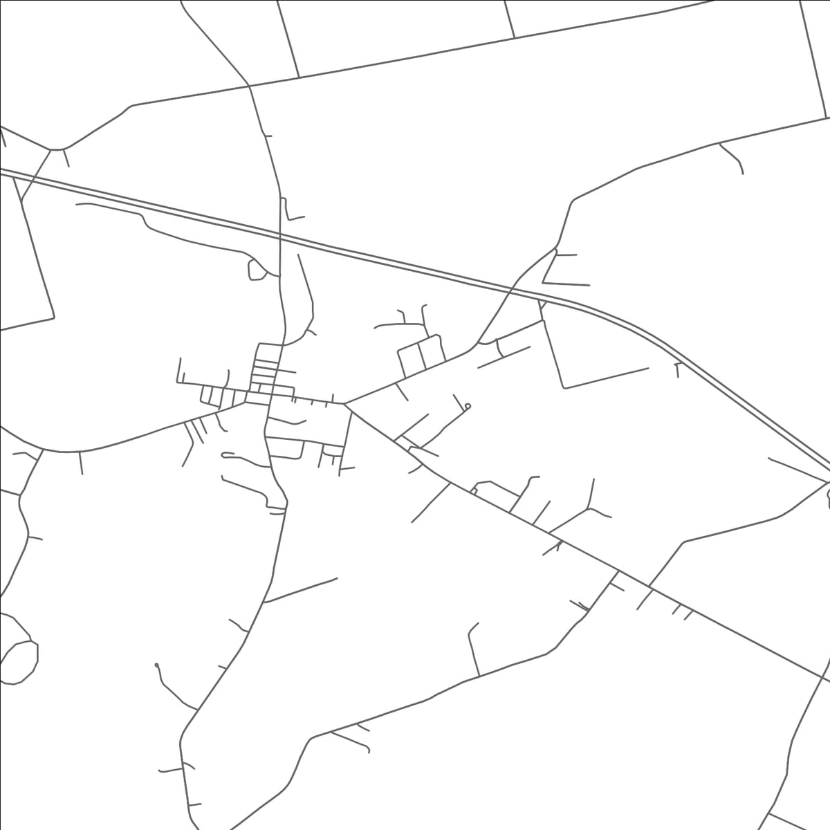ROAD MAP OF SARDINIA, OHIO BY MAPBAKES