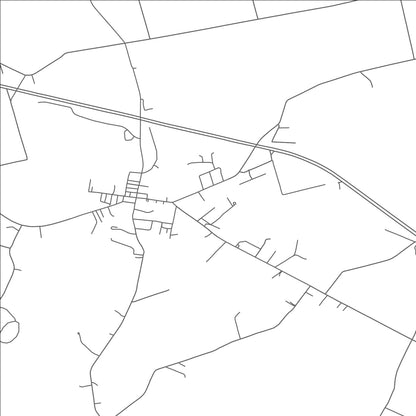 ROAD MAP OF SARDINIA, OHIO BY MAPBAKES