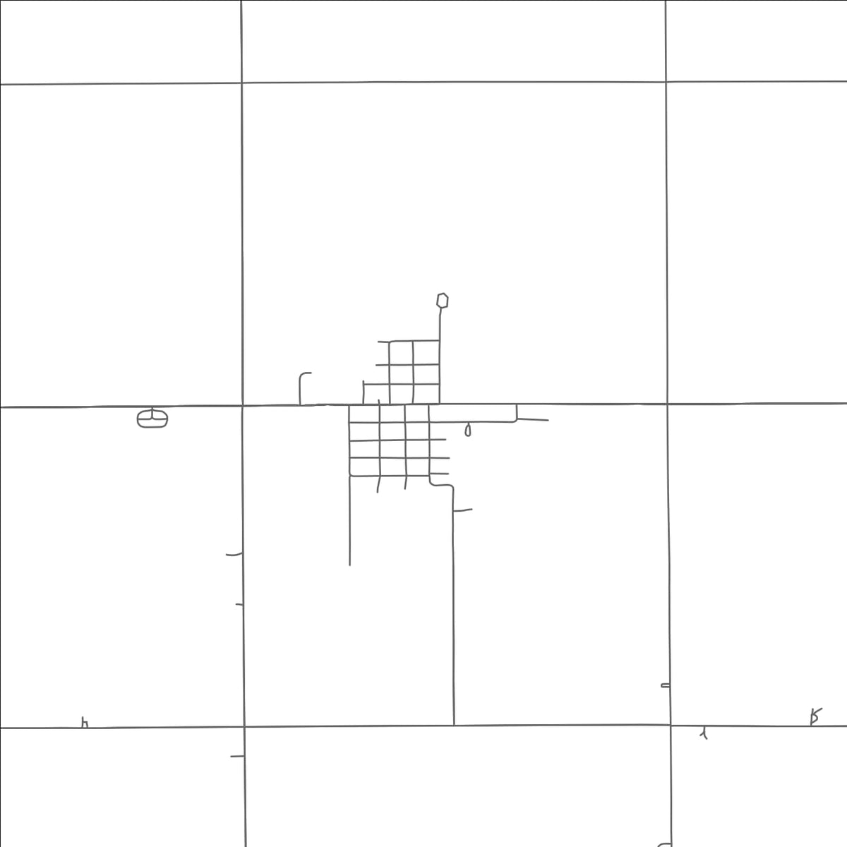 ROAD MAP OF SCOTT, OHIO BY MAPBAKES