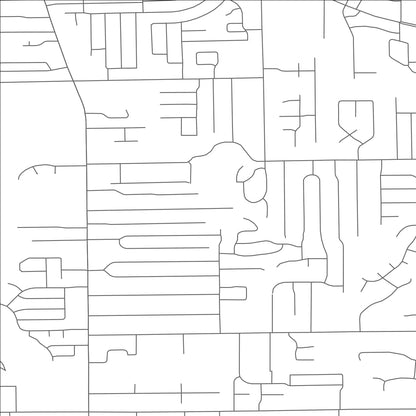 ROAD MAP OF SEVEN HILLS, OHIO BY MAPBAKES