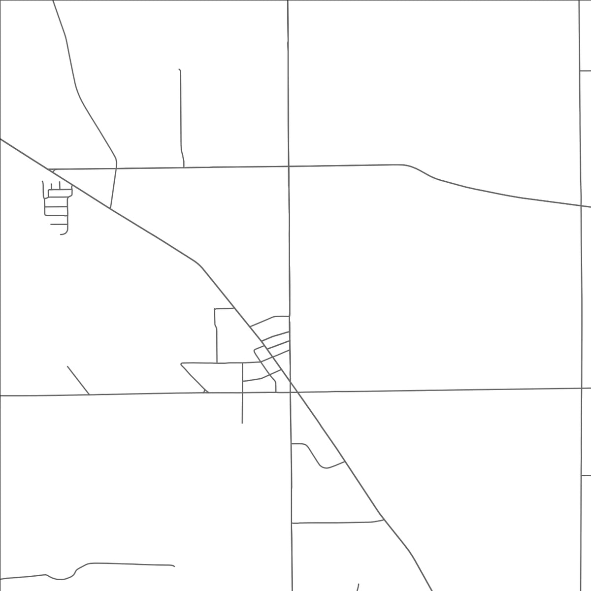 ROAD MAP OF SEVEN MILE, OHIO BY MAPBAKES