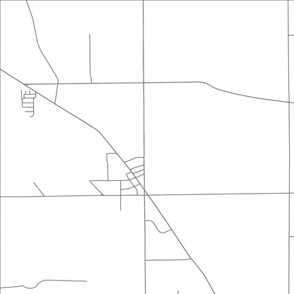 ROAD MAP OF SEVEN MILE, OHIO BY MAPBAKES