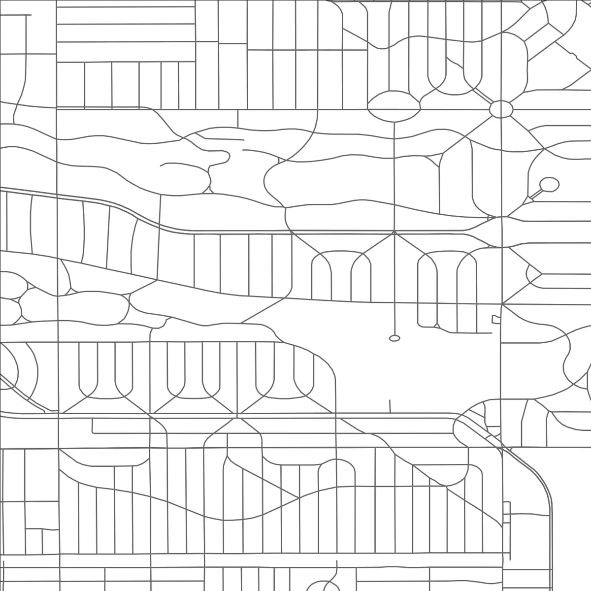 ROAD MAP OF SHAKER HEIGHTS, OHIO BY MAPBAKES