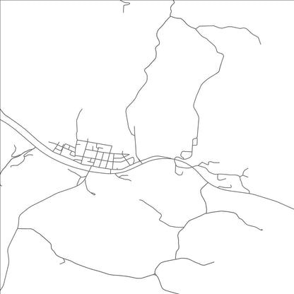 ROAD MAP OF SHAWNEE, OHIO BY MAPBAKES