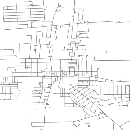 ROAD MAP OF SHELBY, OHIO BY MAPBAKES