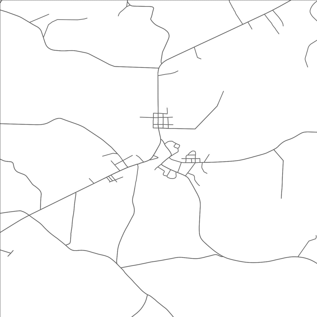 ROAD MAP OF SHERRODSVILLE, OHIO BY MAPBAKES