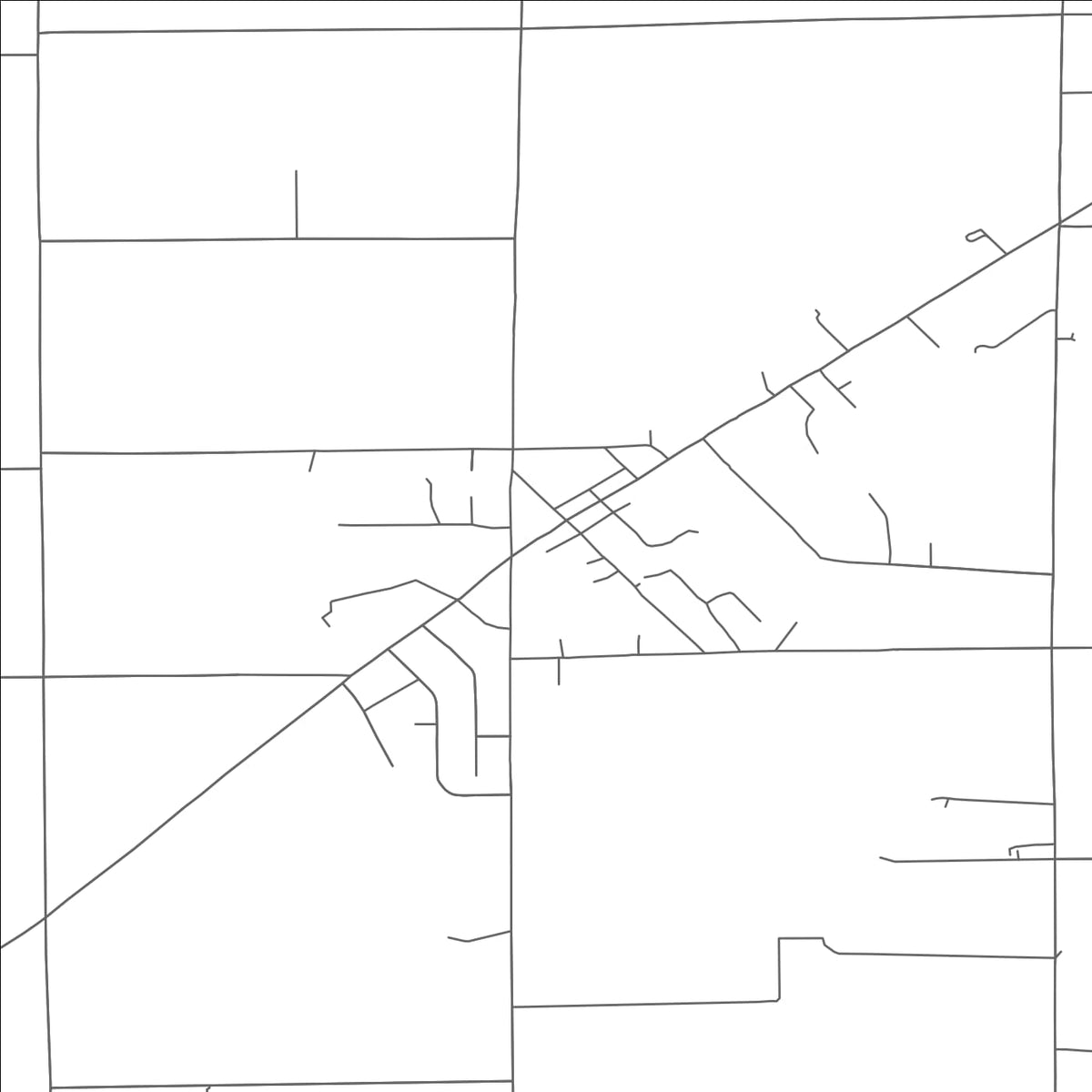 ROAD MAP OF SMITHVILLE, OHIO BY MAPBAKES