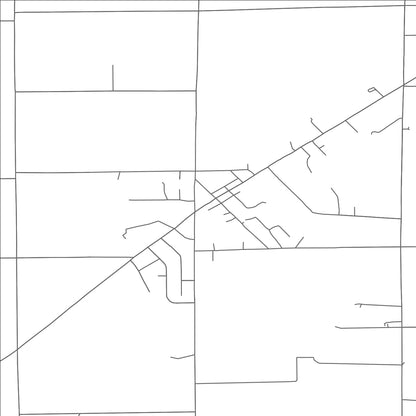 ROAD MAP OF SMITHVILLE, OHIO BY MAPBAKES