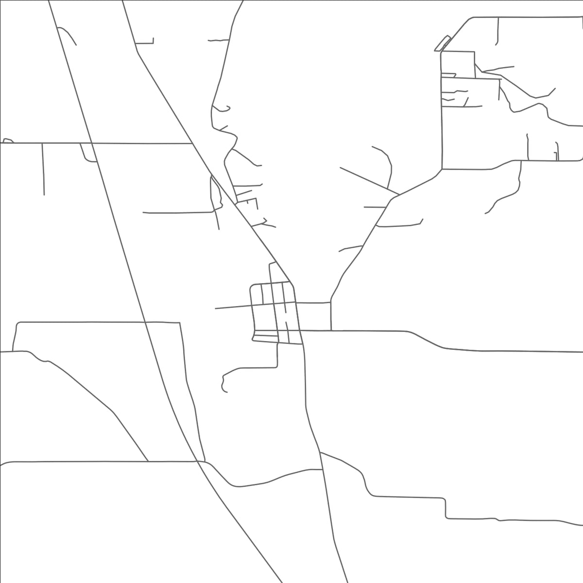 ROAD MAP OF SOMERVILLE, OHIO BY MAPBAKES