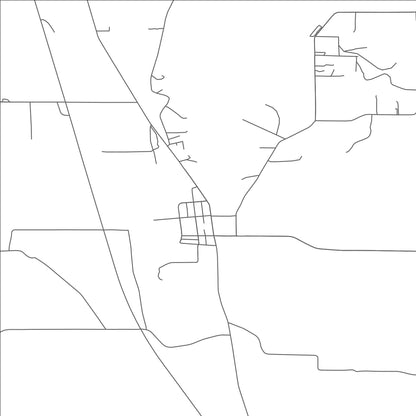 ROAD MAP OF SOMERVILLE, OHIO BY MAPBAKES