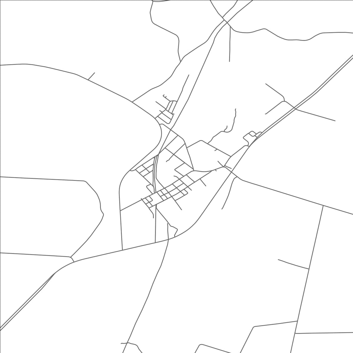ROAD MAP OF SPRING VALLEY, OHIO BY MAPBAKES
