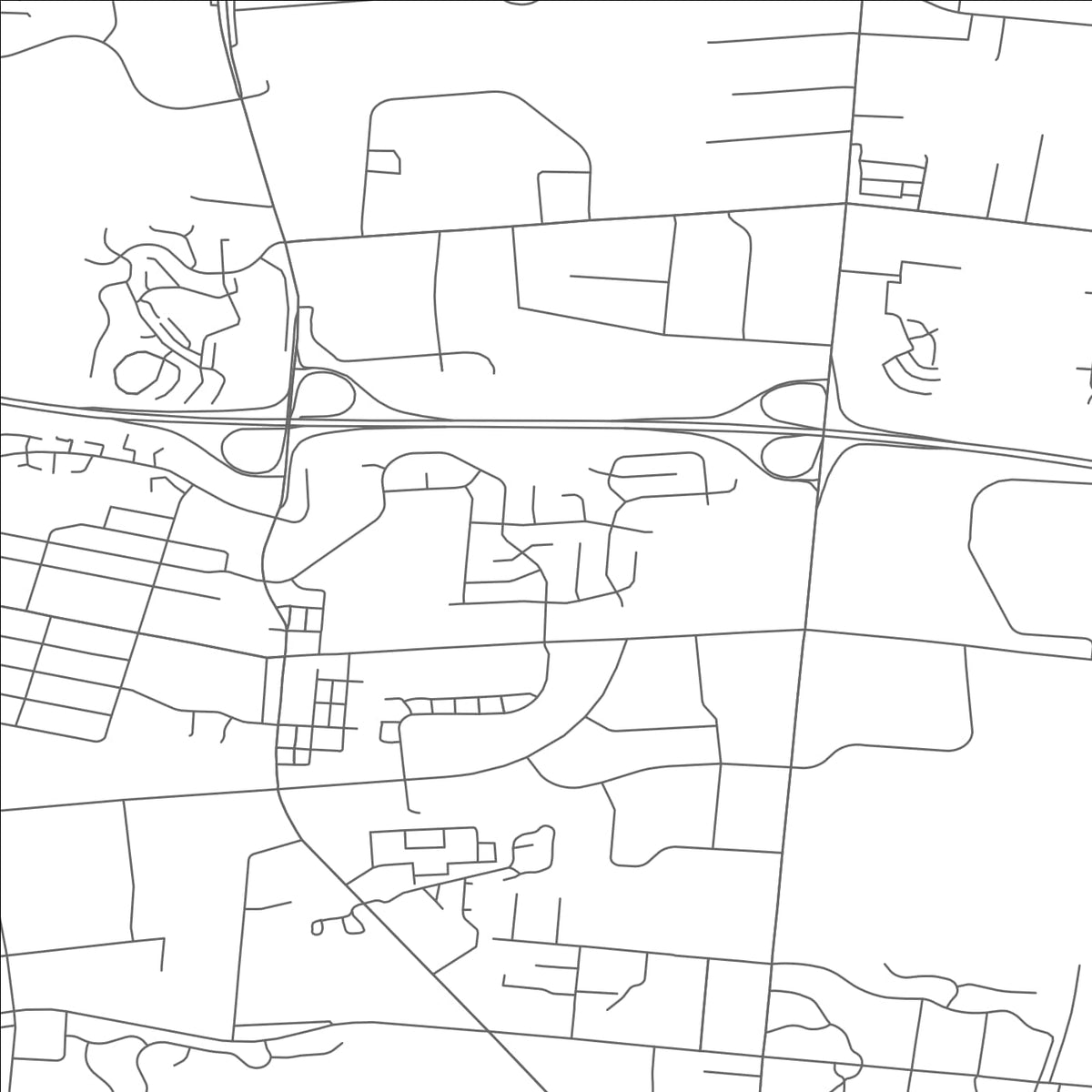 ROAD MAP OF SPRINGDALE, OHIO BY MAPBAKES