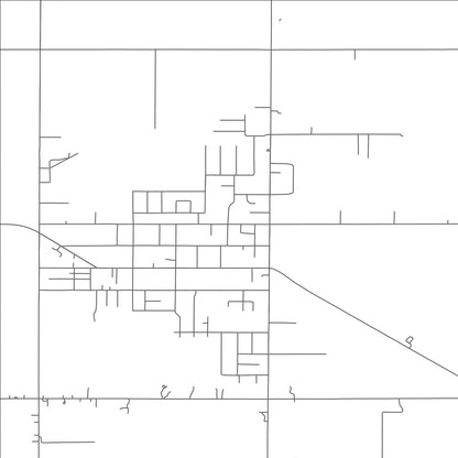 ROAD MAP OF ST. HENRY, OHIO BY MAPBAKES