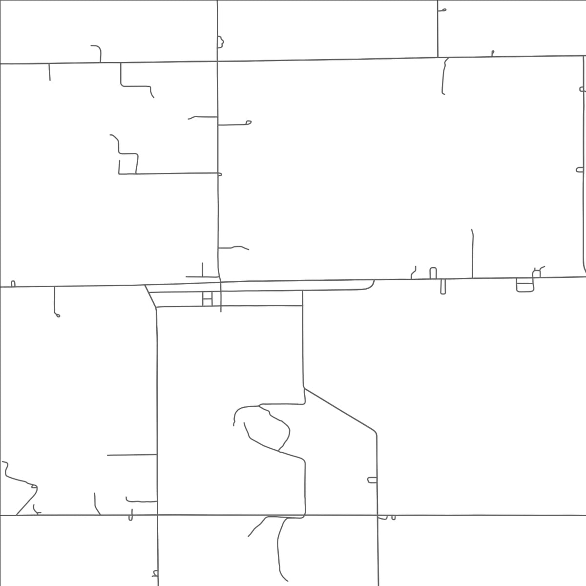 ROAD MAP OF ST. JOHNS, OHIO BY MAPBAKES