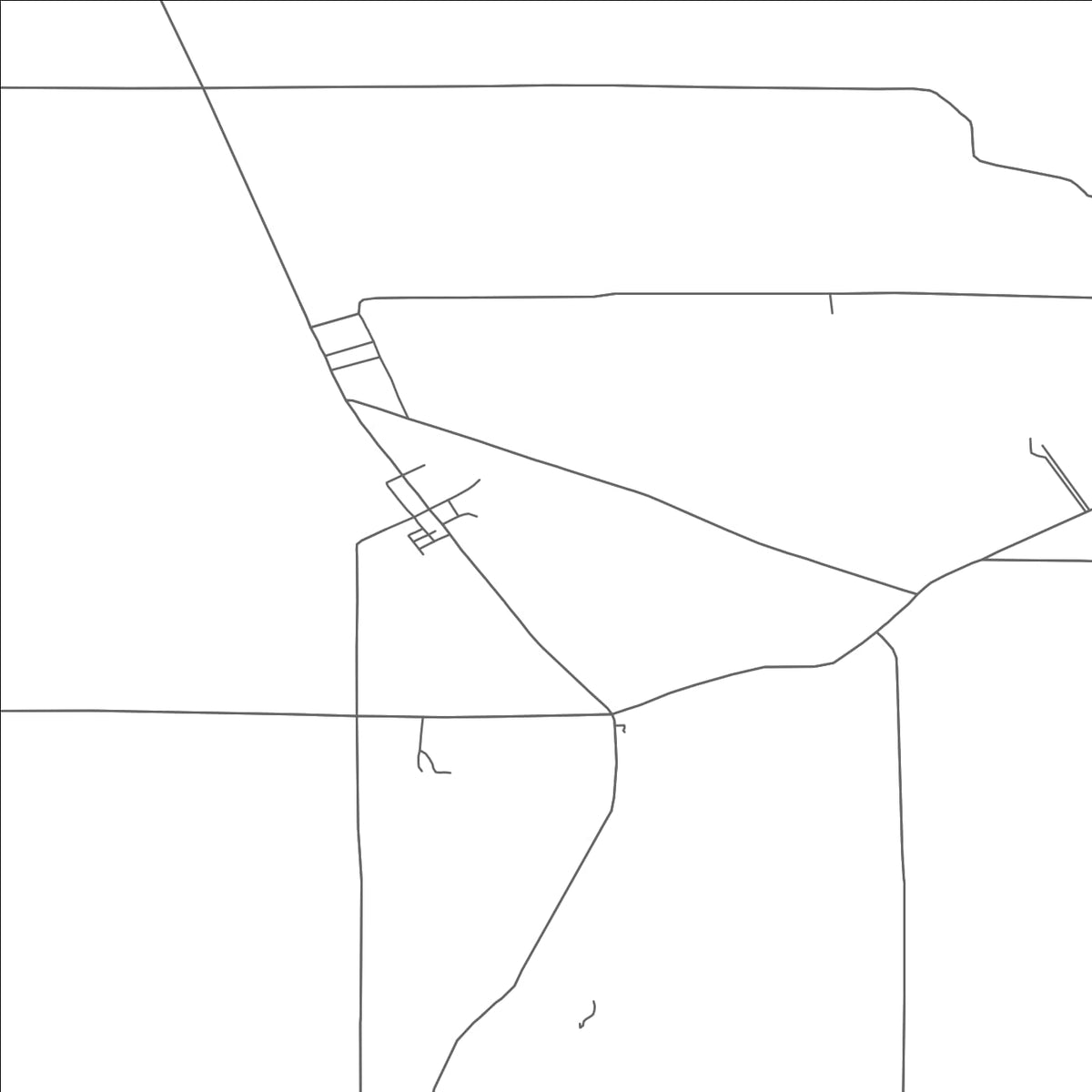 ROAD MAP OF STERLING, OHIO BY MAPBAKES