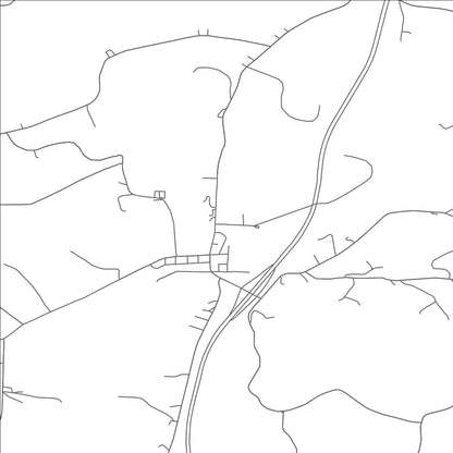 ROAD MAP OF STONE CREEK, OHIO BY MAPBAKES
