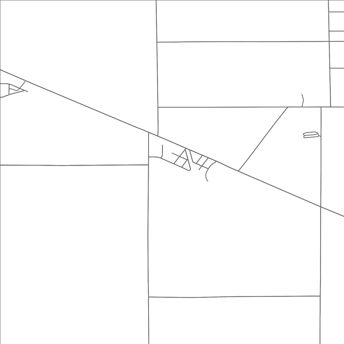 ROAD MAP OF STONY RIDGE, OHIO BY MAPBAKES