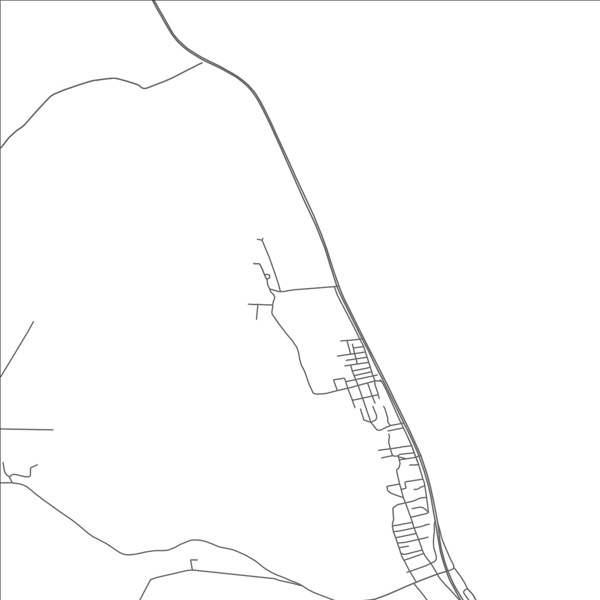 ROAD MAP OF STRATTON, OHIO BY MAPBAKES
