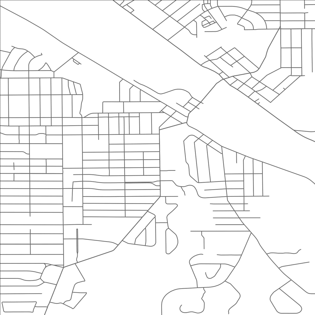 ROAD MAP OF STRUTHERS, OHIO BY MAPBAKES