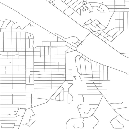 ROAD MAP OF STRUTHERS, OHIO BY MAPBAKES