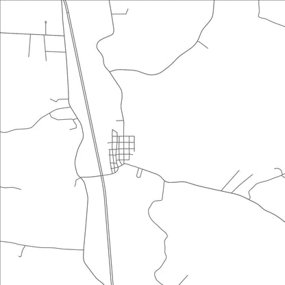 ROAD MAP OF SUGAR GROVE, OHIO BY MAPBAKES