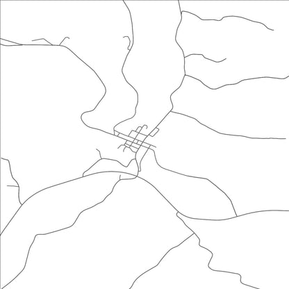 ROAD MAP OF SUMMERFIELD, OHIO BY MAPBAKES