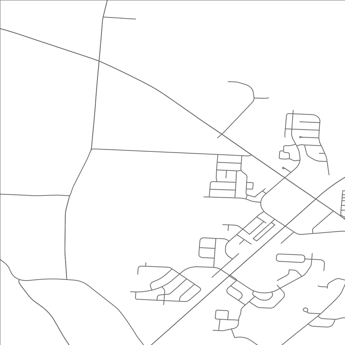 ROAD MAP OF SUNBURY, OHIO BY MAPBAKES