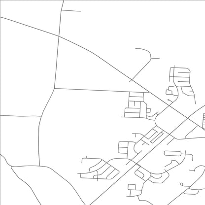 ROAD MAP OF SUNBURY, OHIO BY MAPBAKES