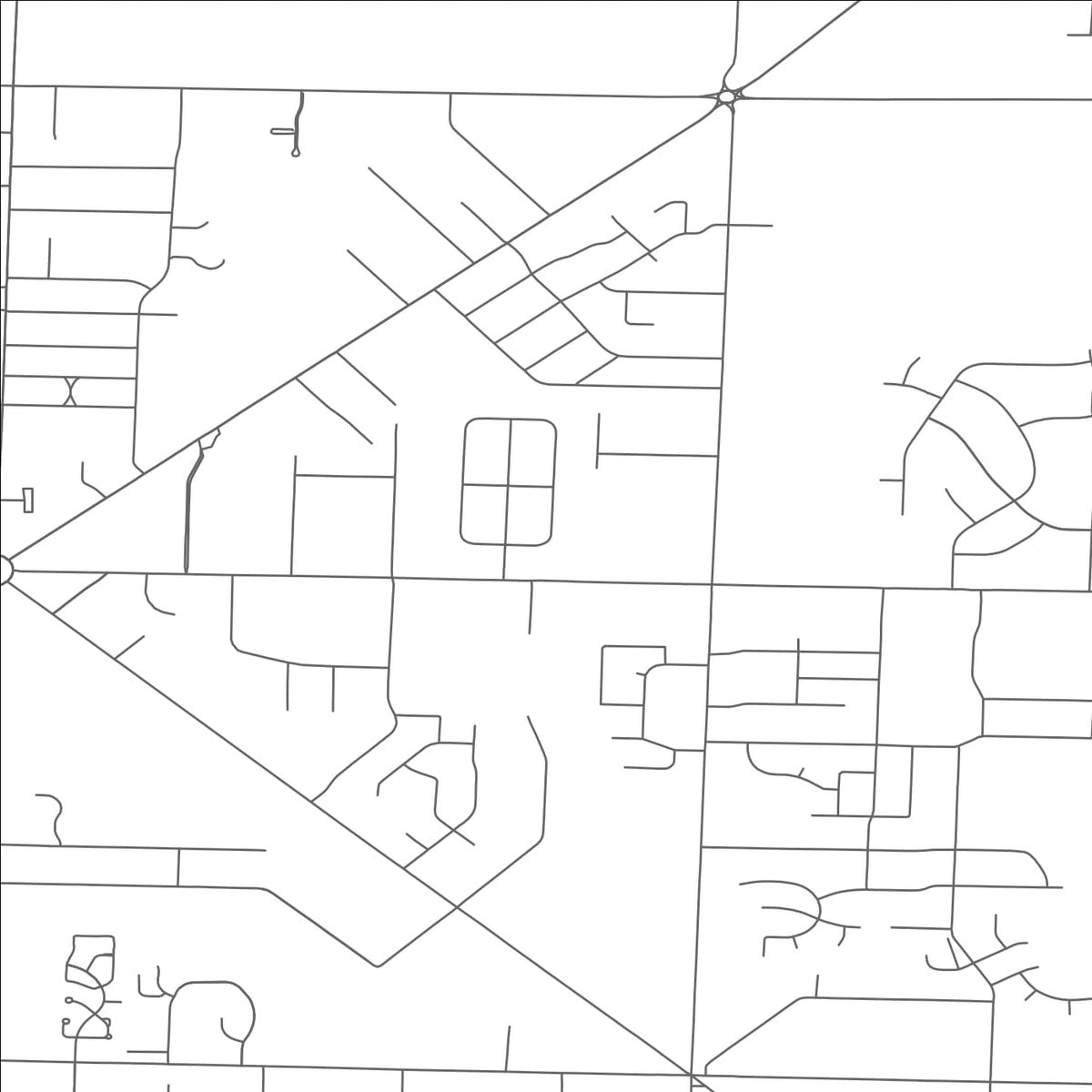 ROAD MAP OF TALLMADGE, OHIO BY MAPBAKES