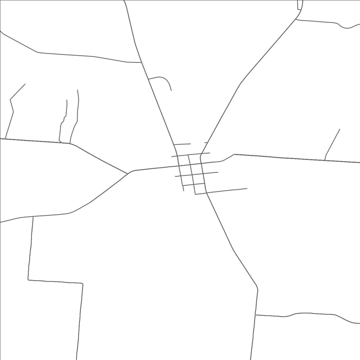 ROAD MAP OF TARLTON, OHIO BY MAPBAKES