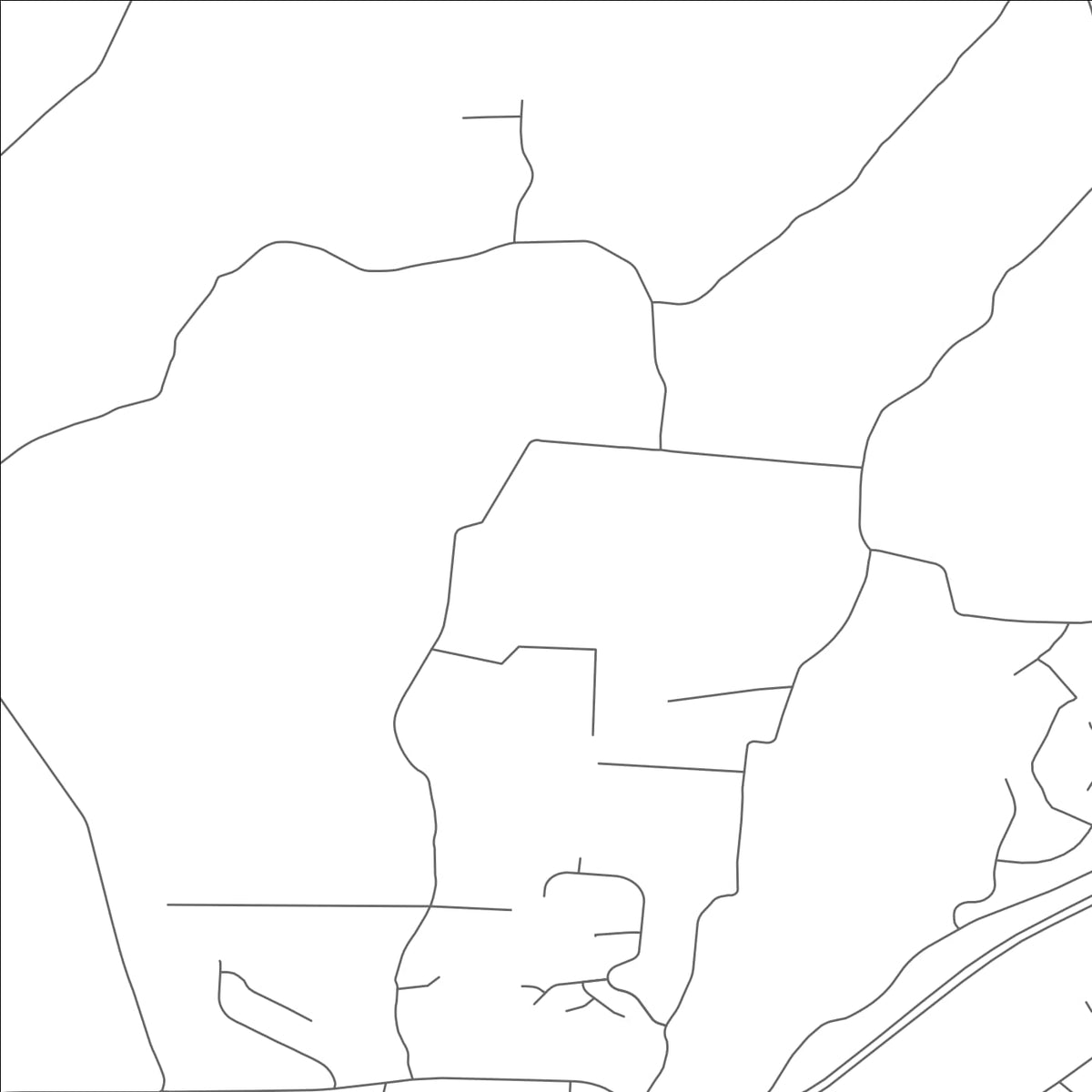 ROAD MAP OF TAYLOR CREEK, OHIO BY MAPBAKES