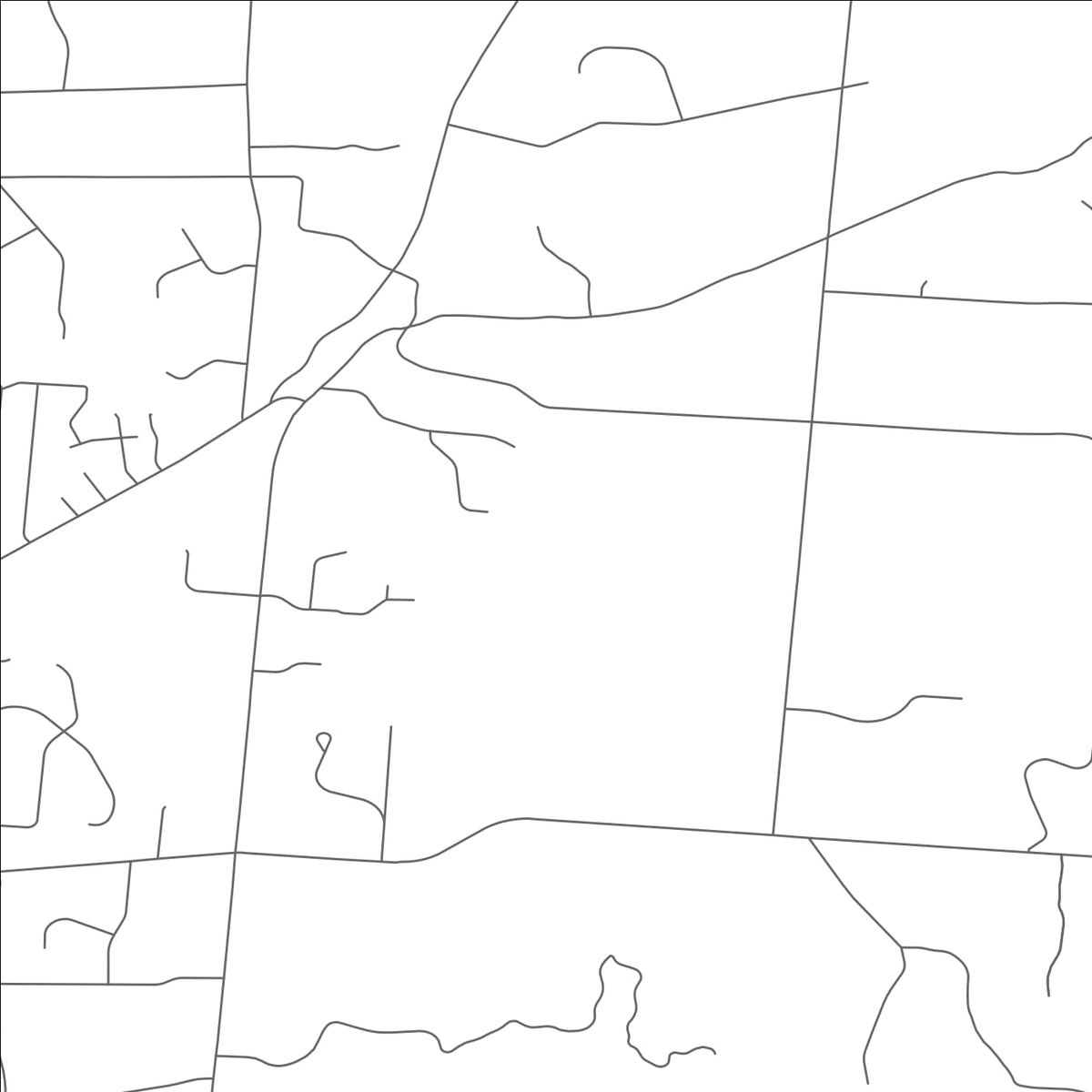 ROAD MAP OF THE VILLAGE OF INDIAN HILL, OHIO BY MAPBAKES