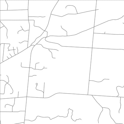 ROAD MAP OF THE VILLAGE OF INDIAN HILL, OHIO BY MAPBAKES