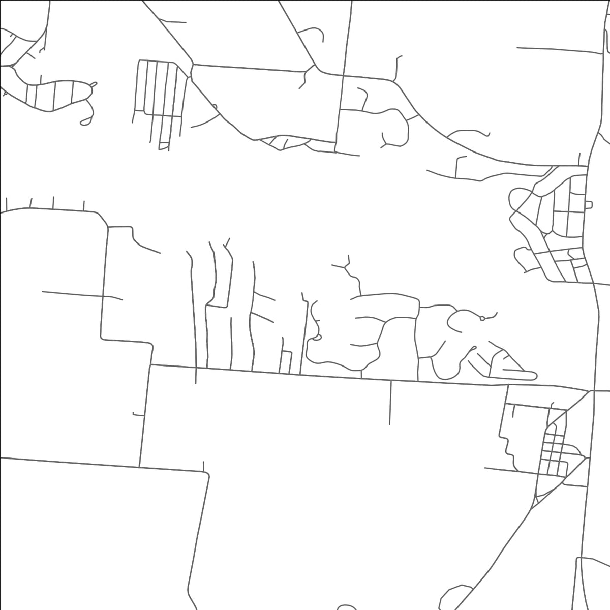 ROAD MAP OF THORNPORT, OHIO BY MAPBAKES