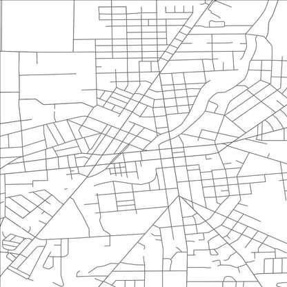 ROAD MAP OF TIFFIN, OHIO BY MAPBAKES