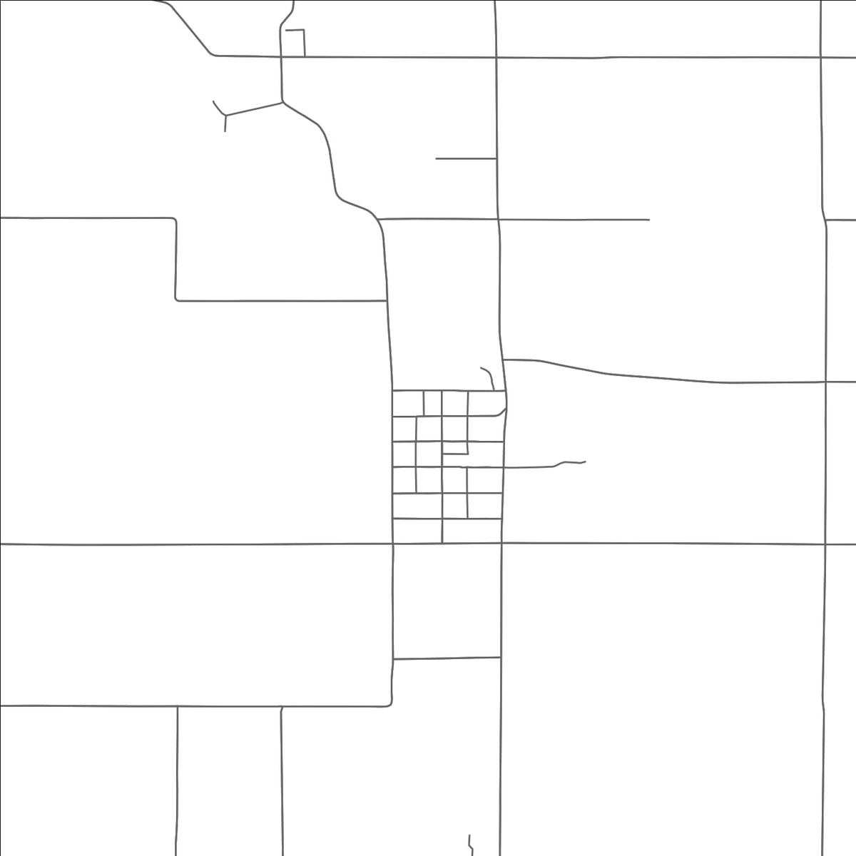 ROAD MAP OF TONTOGANY, OHIO BY MAPBAKES