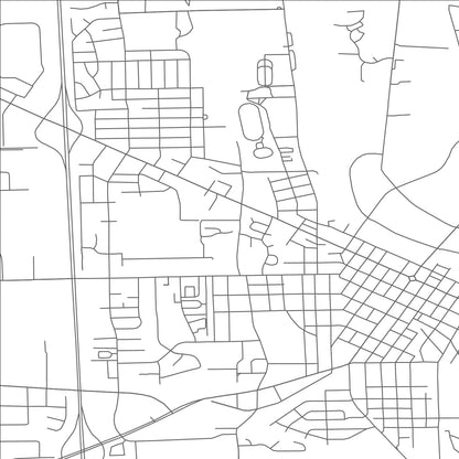 ROAD MAP OF TROY, OHIO BY MAPBAKES