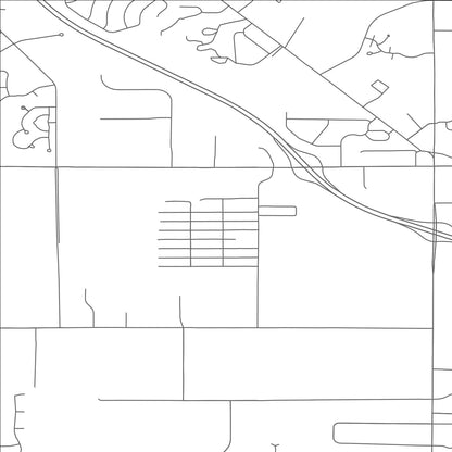ROAD MAP OF TWINSBURG HEIGHTS, OHIO BY MAPBAKES