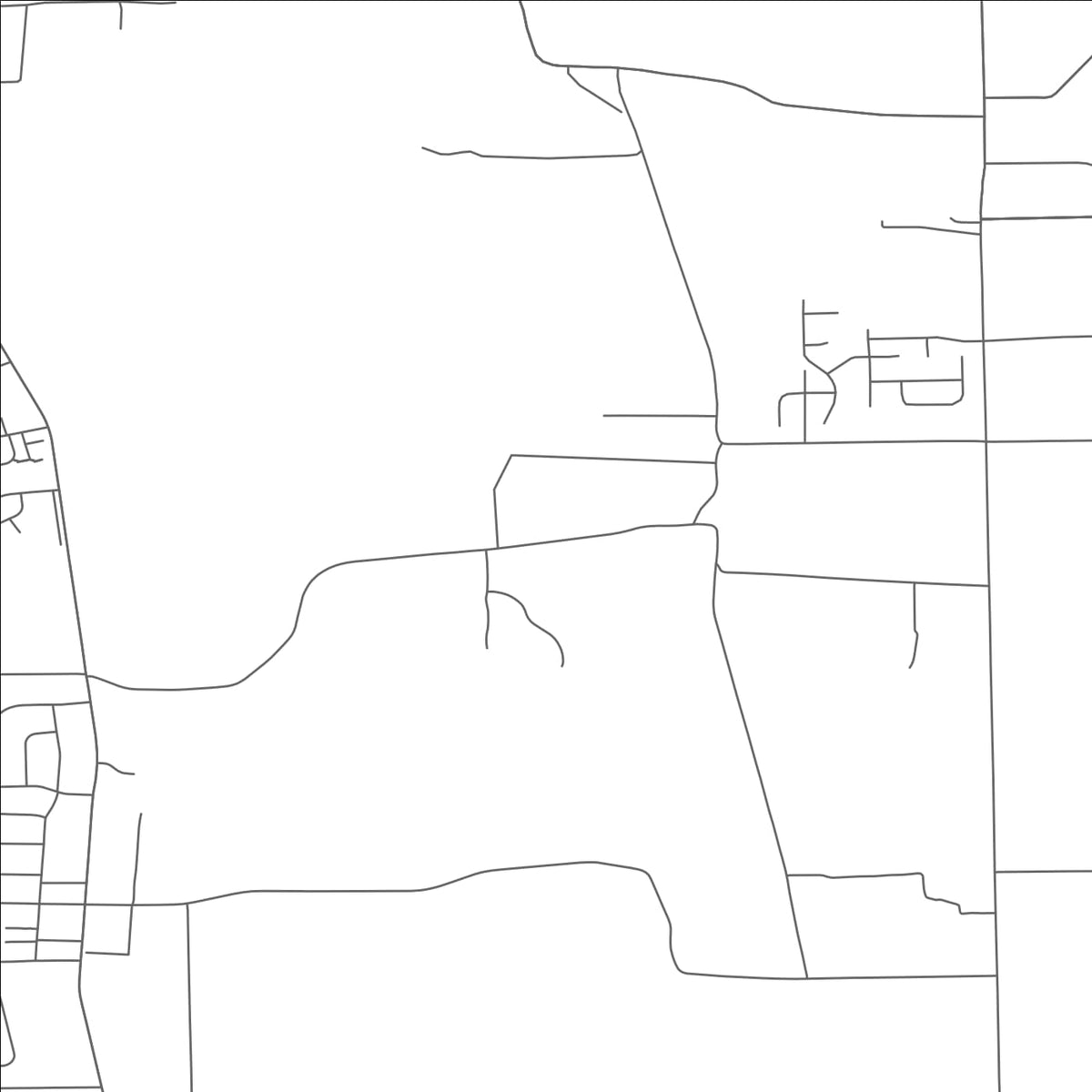 ROAD MAP OF UNION, OHIO BY MAPBAKES