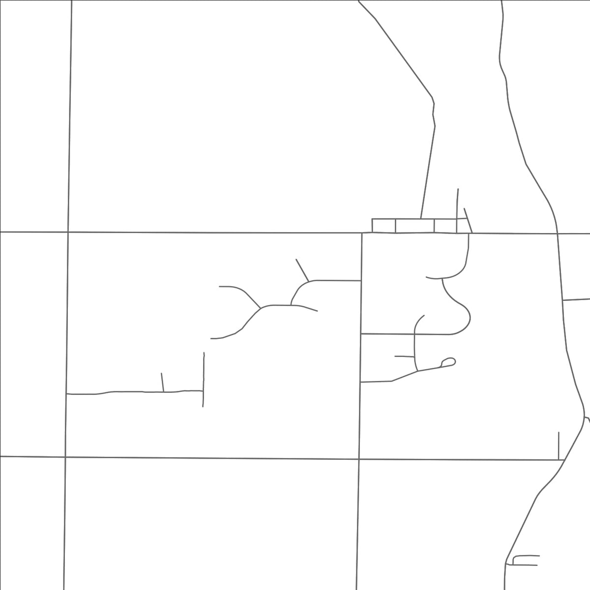 ROAD MAP OF VALLEY CITY, OHIO BY MAPBAKES