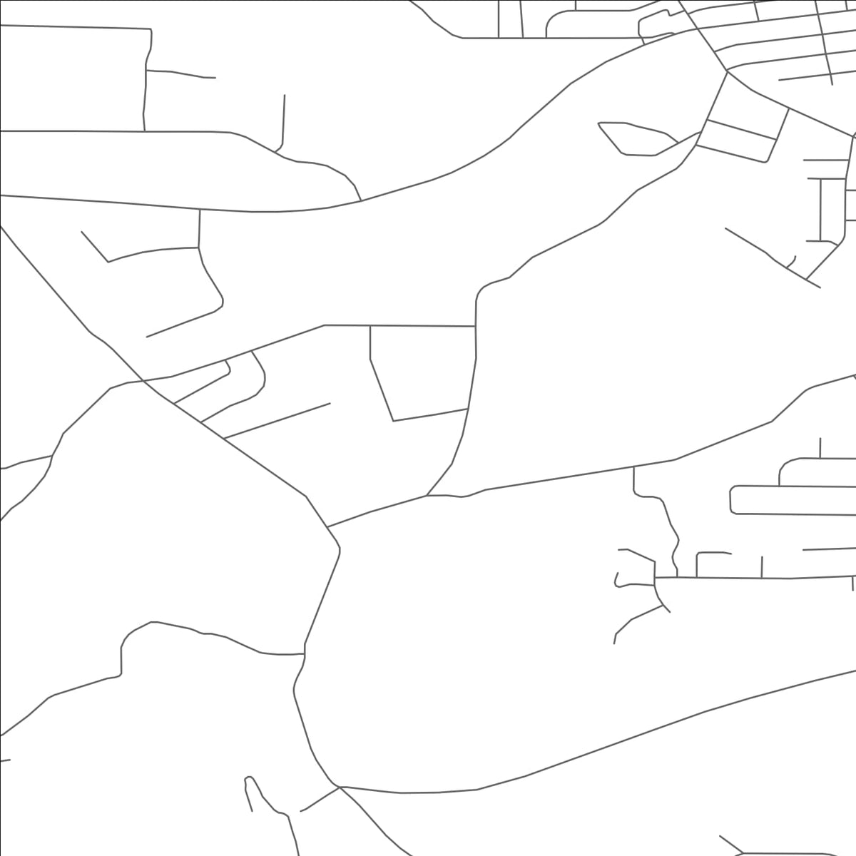 ROAD MAP OF VALLEY VIEW, OHIO BY MAPBAKES