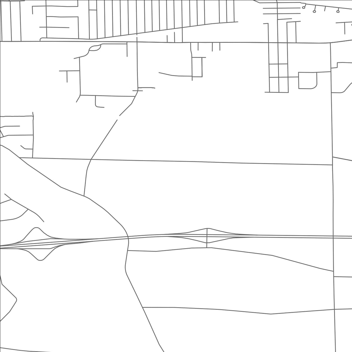 ROAD MAP OF VERMILION, OHIO BY MAPBAKES
