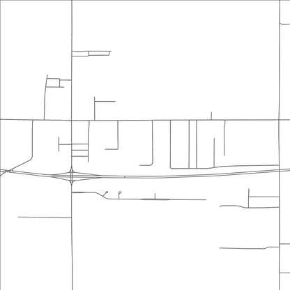 ROAD MAP OF VIENNA CENTER, OHIO BY MAPBAKES